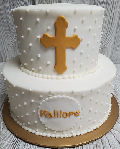 Bánh kem sinh nhật đạo công giáo