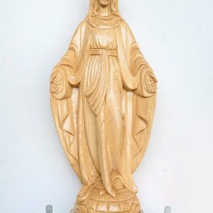 Tượng Đức mẹ Maria gỗ pomu